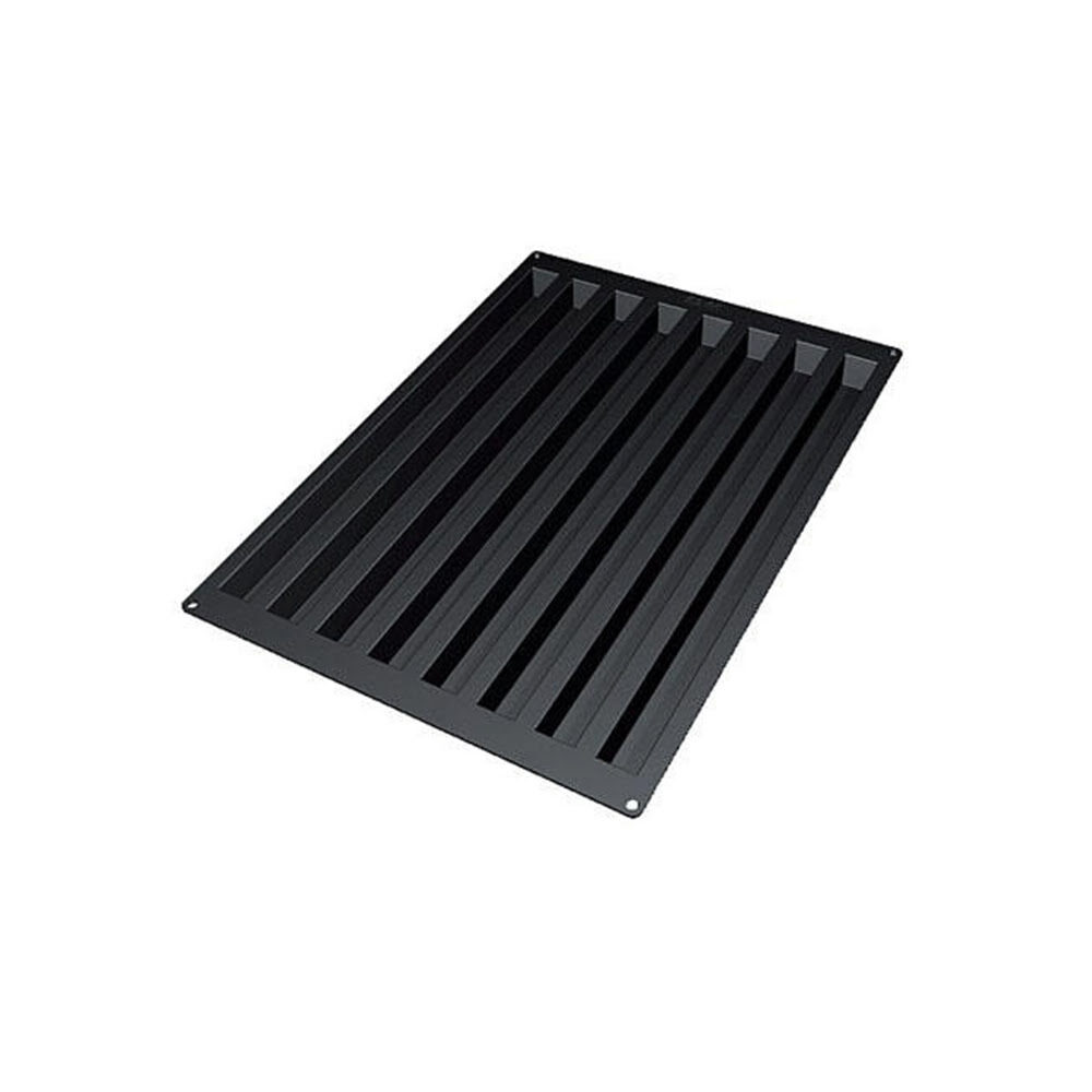 X1PC BLACK SILICONE MOULD X8 TRONCO 50X3 H3CM SQ017