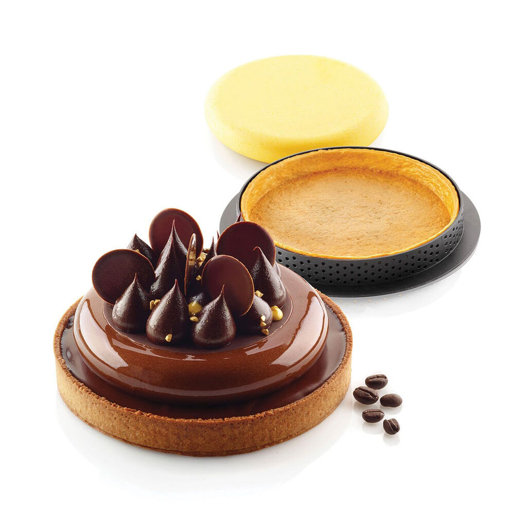 X1ST KIT TARTE RING ø150 MM -SET SIL. MOULD ø122 MM +2 RINGS