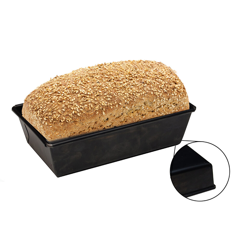 X1PC BREAD PAN BLUESTEEL LONG 25/15/7