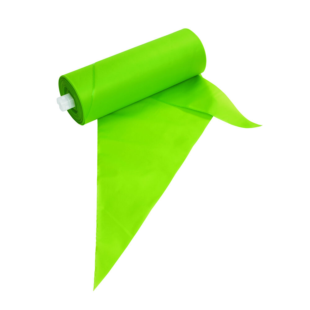 X100PCS POCHES JETABLE VERT 53/DISP AVEC GRIP