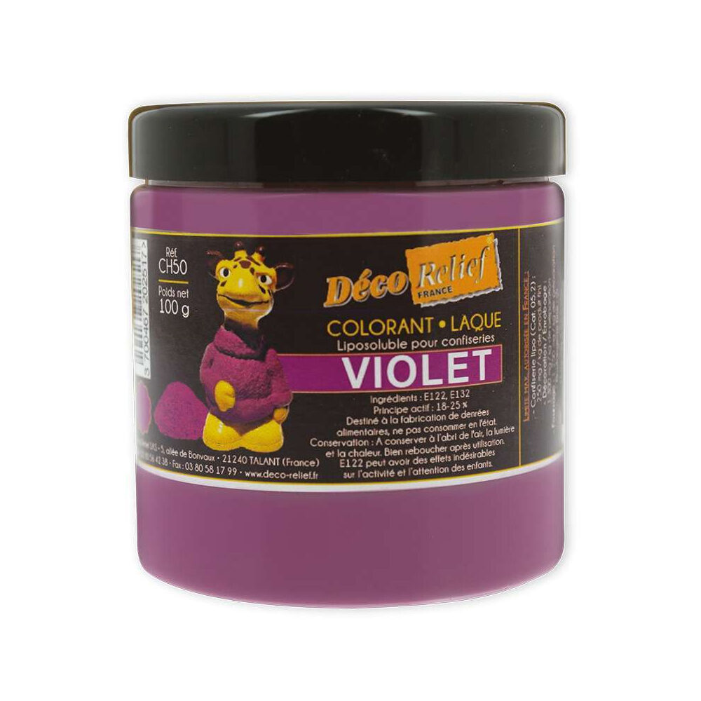 X 100GR POUDRE VIOLET CHOCO
