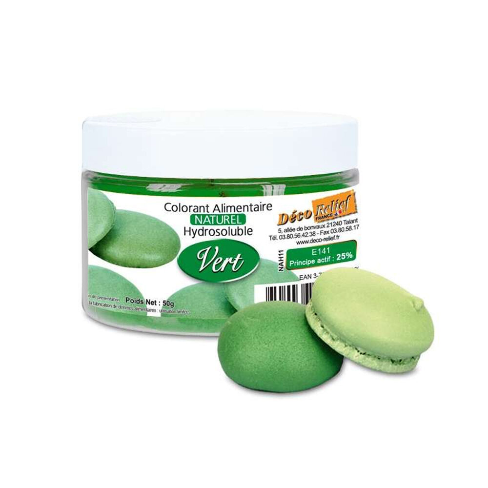 X50GR COLORANT NATUREL POUDRE VERT