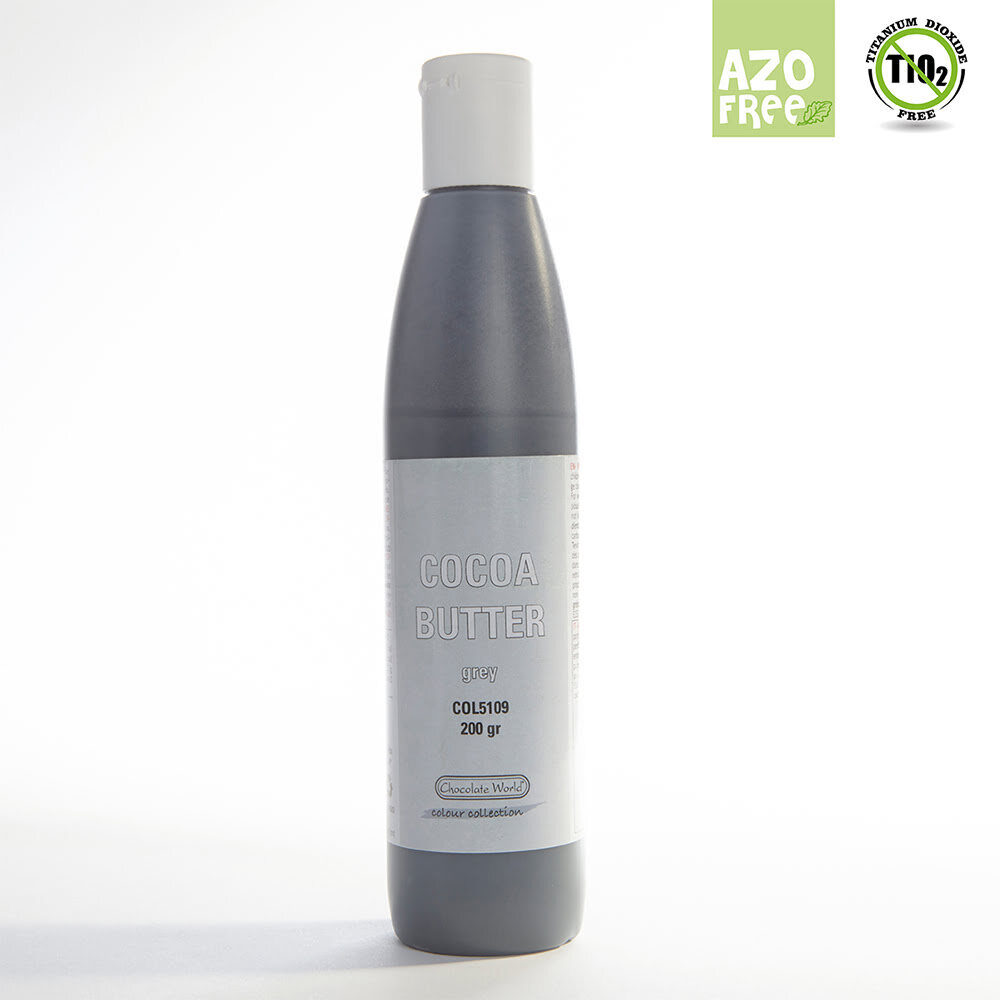 X1PC BEURRE DE CACAO GRIS 200GR AZO