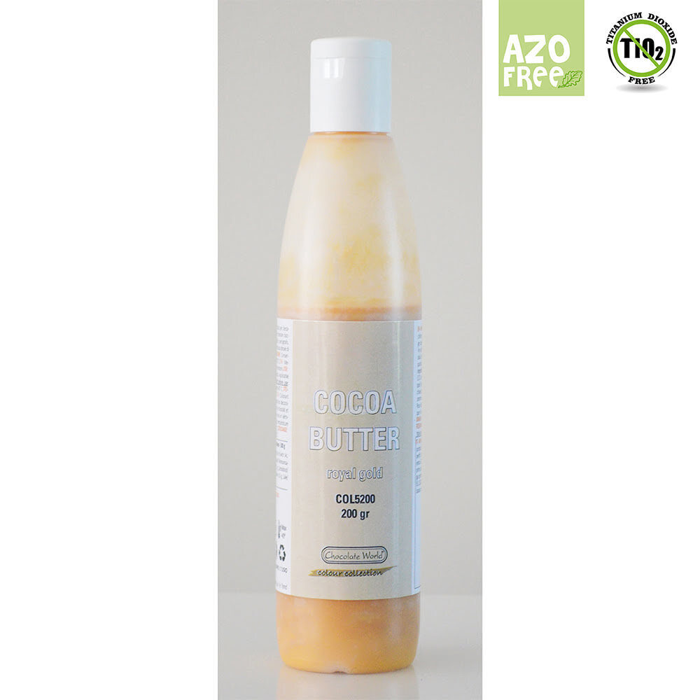 X1PC COCOA BUTTER GOLD 200GR AZO