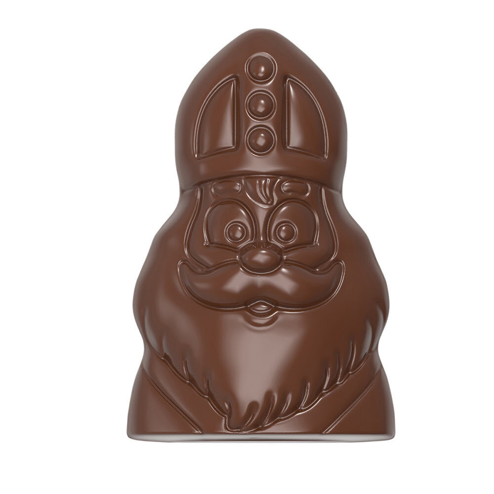 X1ST CHOCOLADEVORM BUSTE SINTERKLAAS
