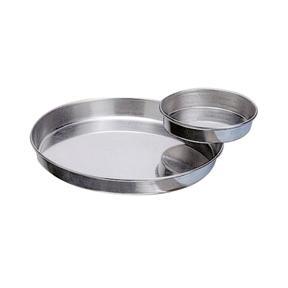XTOURTIERE UNIE FER BLANC D.10CM H.2,1CM 08900