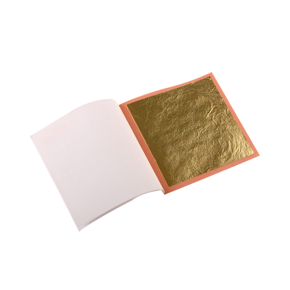 X25ST. BLADGOUD OP BLAADJES 8X8CM_