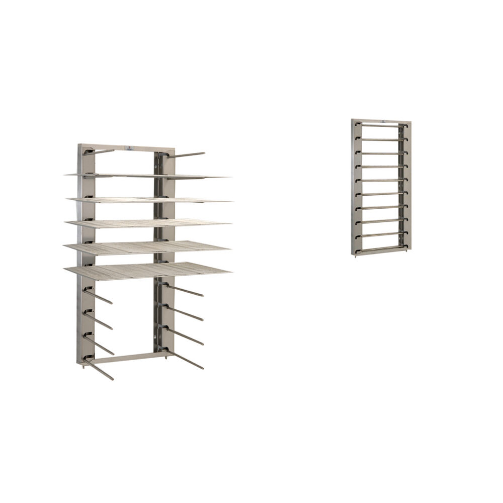 MUURREK INOX/PLATEN 60X40CM/10 ET_