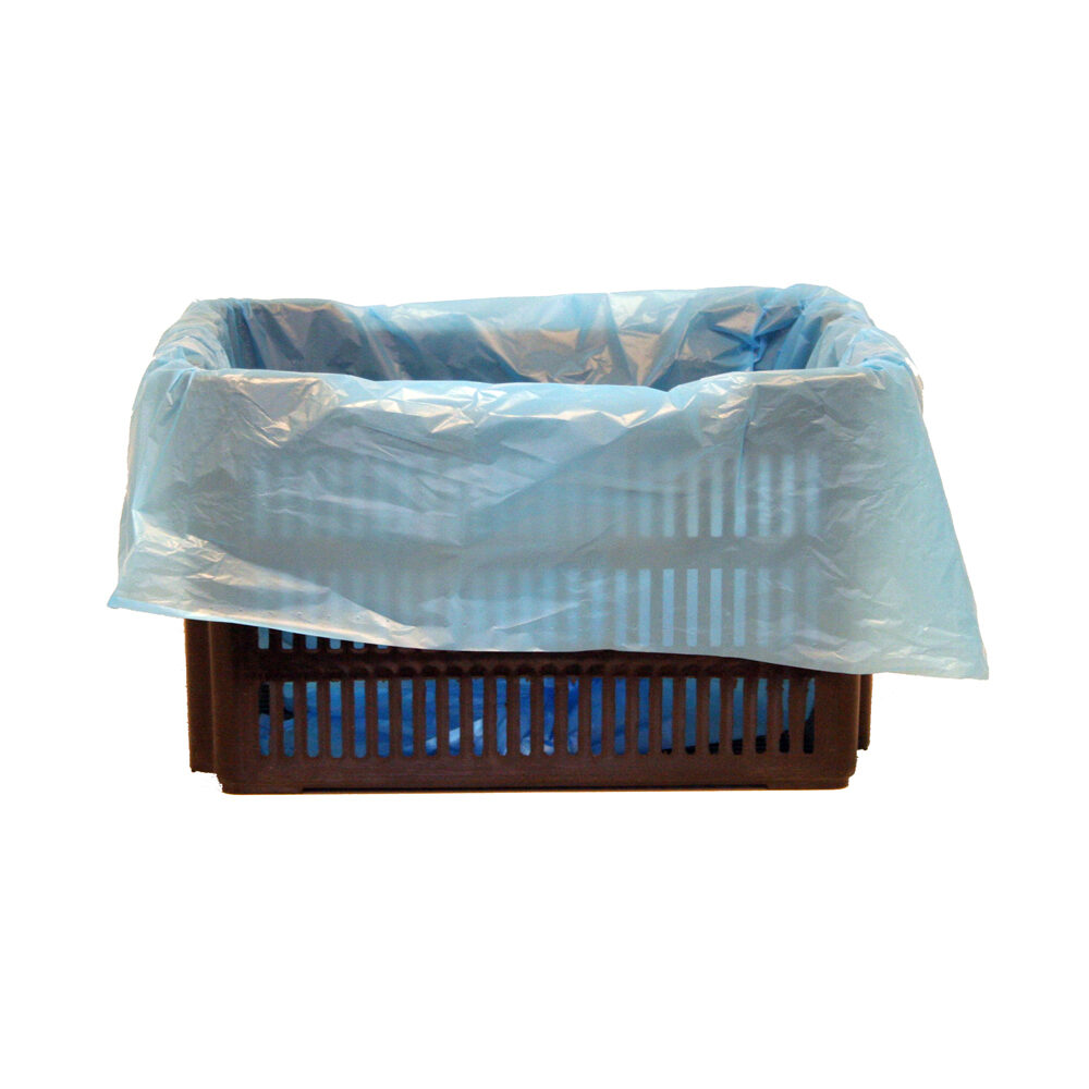 X750ST BAKZAKKEN BLAUW TRANSPARANT HDPE 60X40X62 16µm