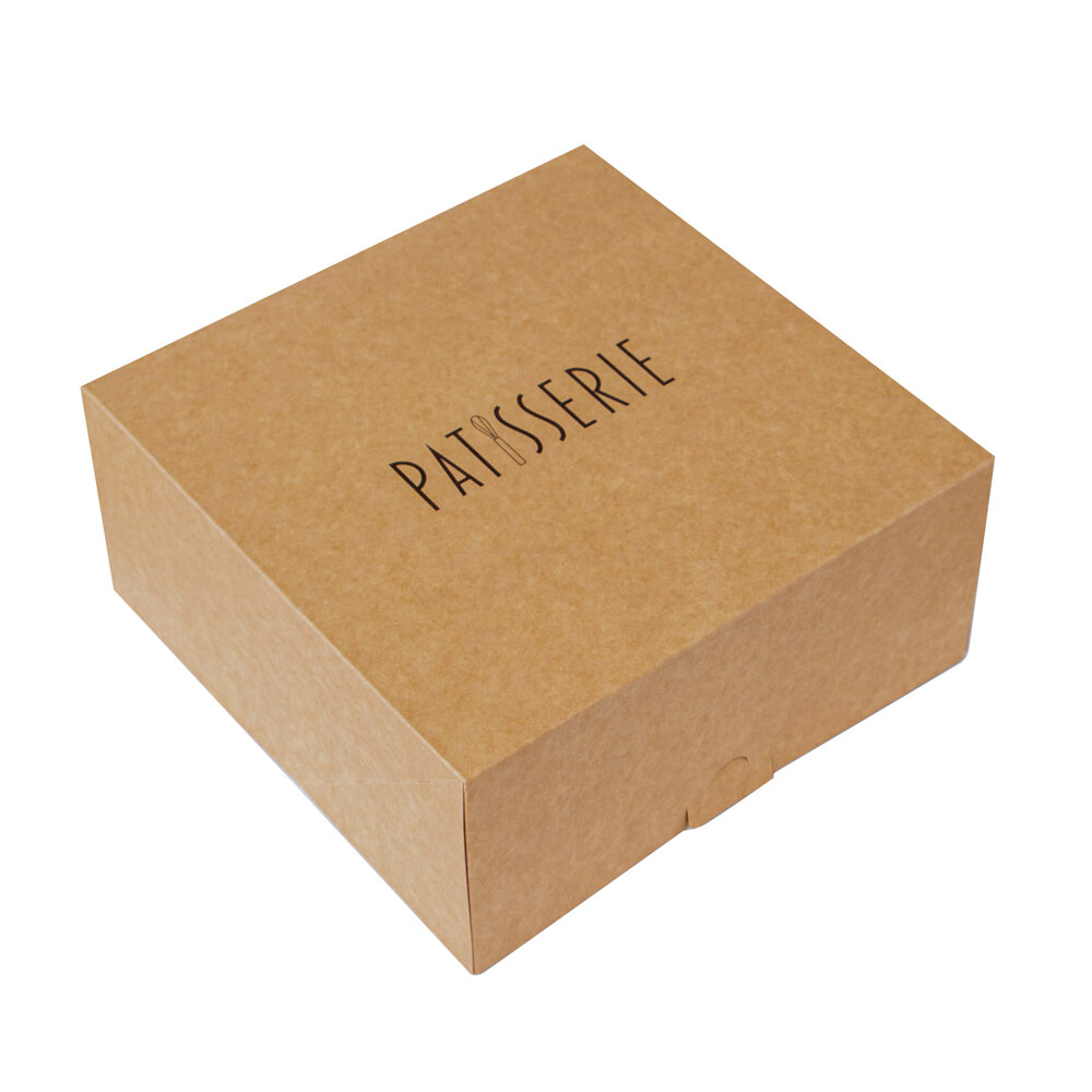 125xPATISSERIE BOX 17/5 KRAFT