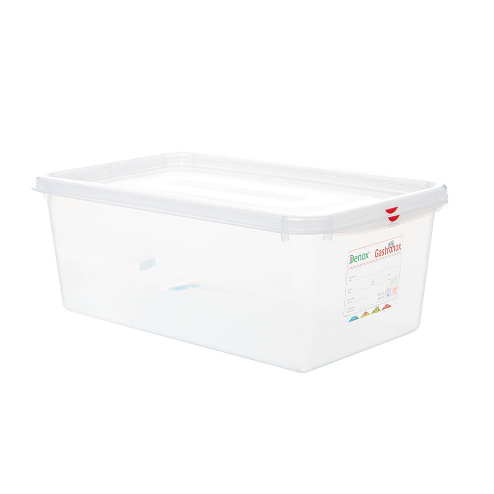 X1PC STORAGE BOX+LID GASTRONOX 530X325XH200MM / 28 LITER