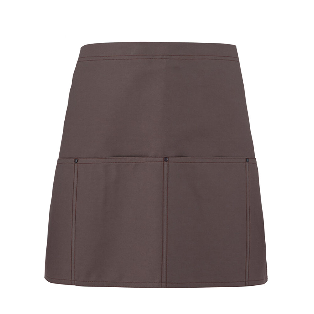 X1PC TABLIER EN PAILLE SEATTLE TAUPE