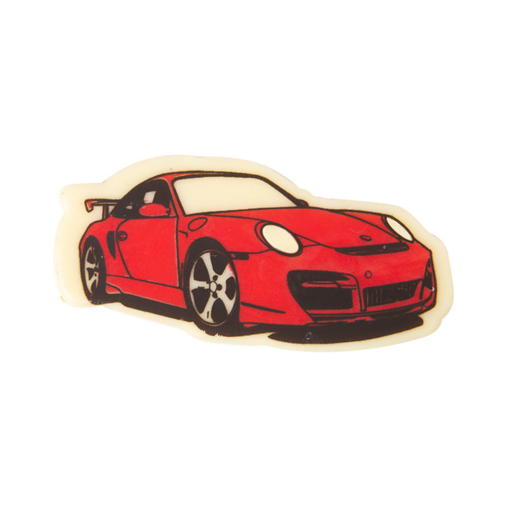 X60PC MY DADDY'S RED PORSCHE L.7,5 X 3,6CM CHOCOLATE 11065