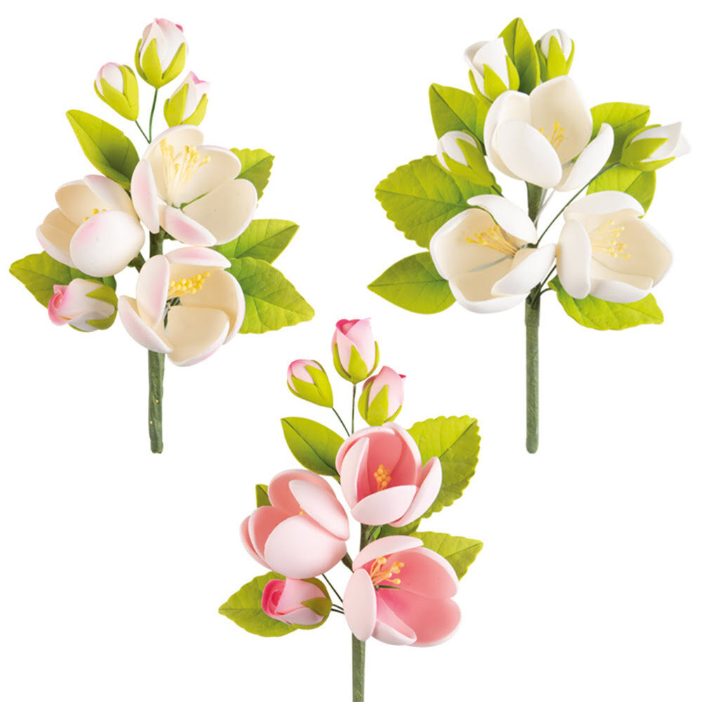 X9PC BOUQUET FRANGIPANI DRAGANT 11158