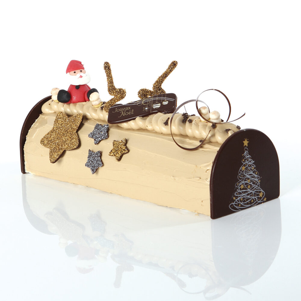 X 30PCS LOG CAKE END CHRISTMAS TREE
