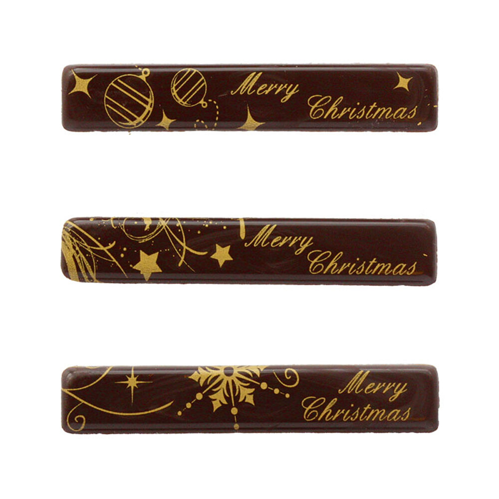 X 120PCS PLATE MERRY CHRISTMAS 13513