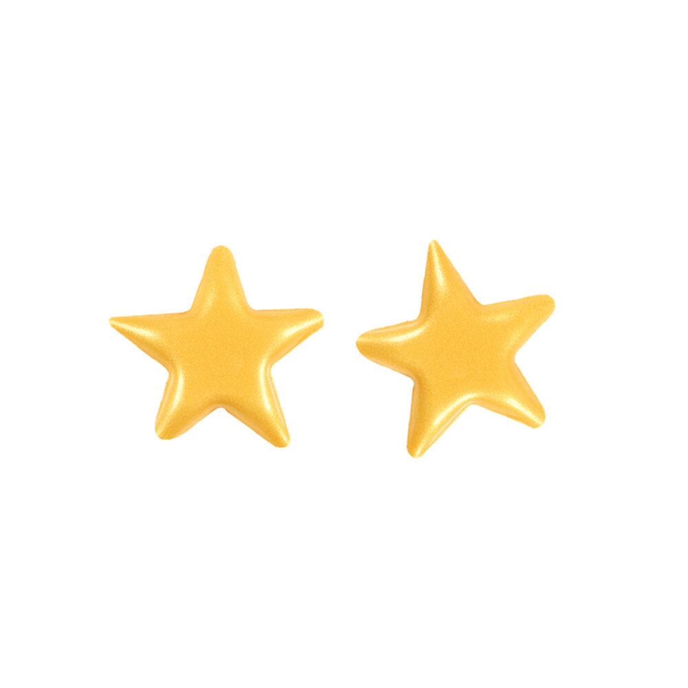 C/175PC.YELLOW STARS 2.5CM    13579%