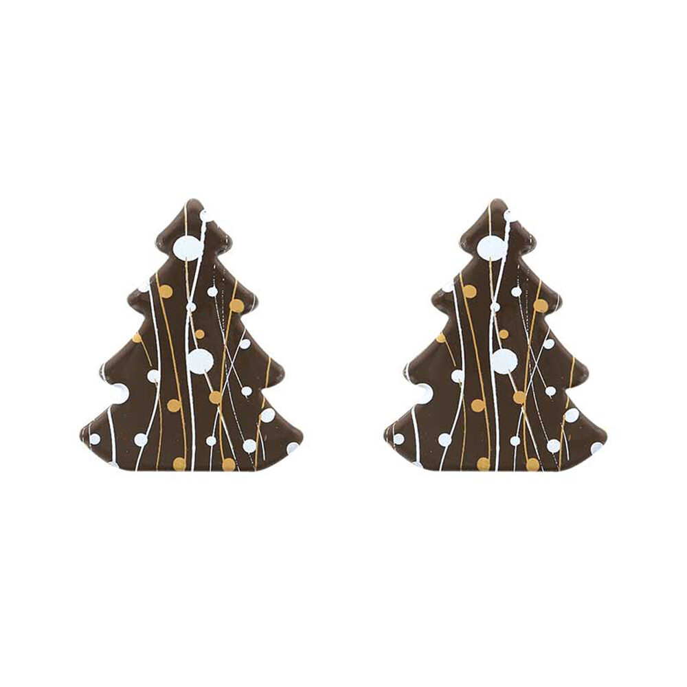 C/60PC CHRISTMAS TREE 5,5X4,5CM XMAS BALLS