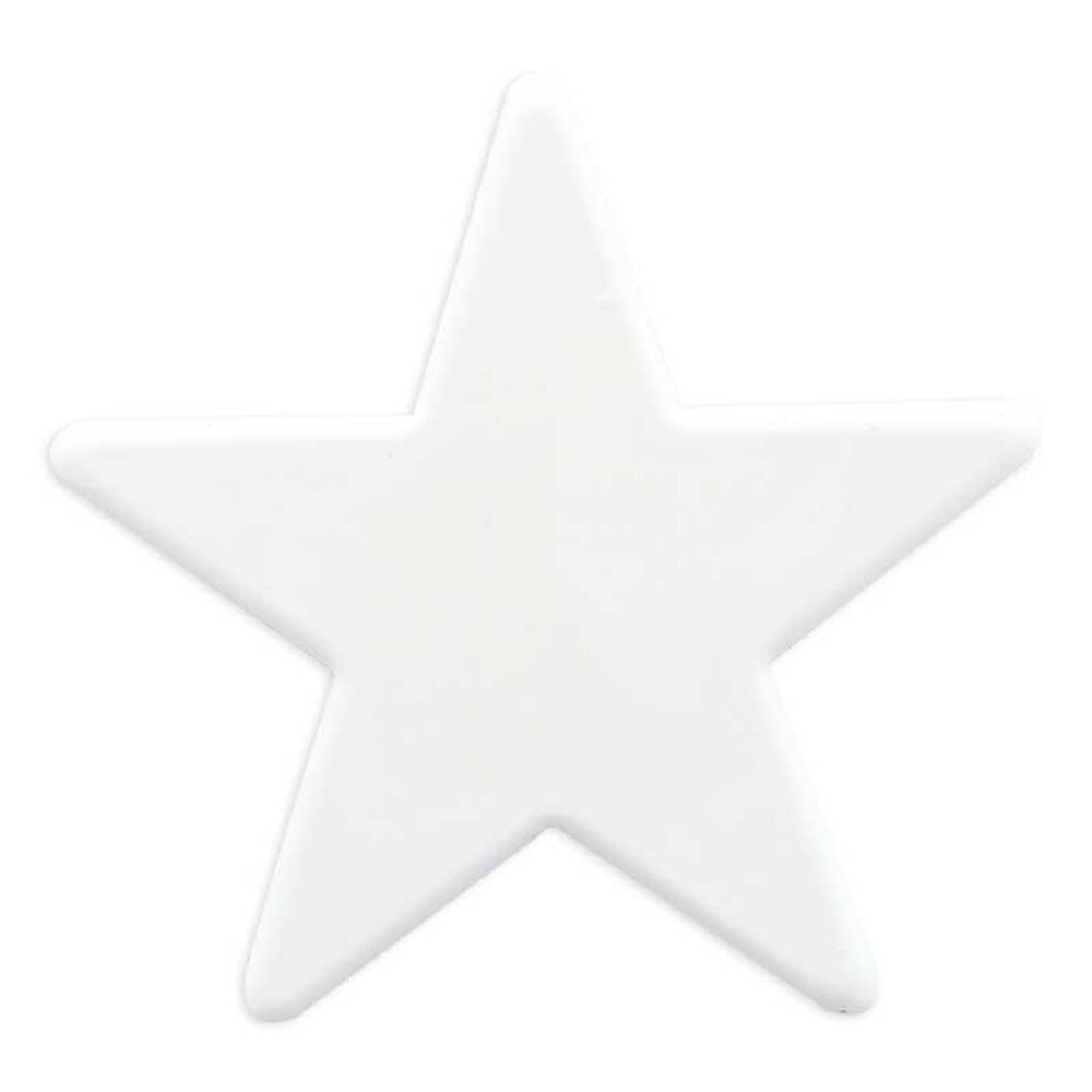 C/30ST STAR 9CM SNOWWHITE 13681