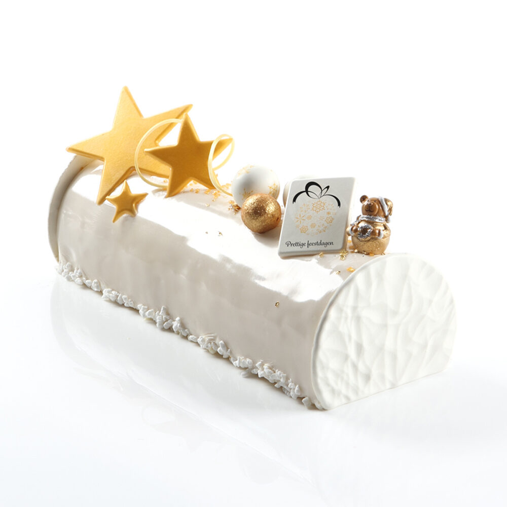 C/96PC.BALLS SNOWWHITE GOLD 2.8CM 14237%