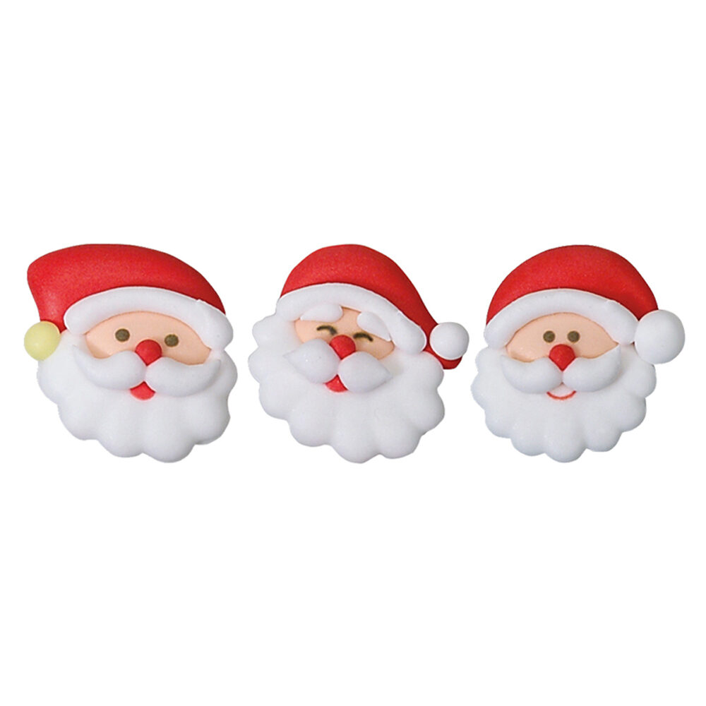 C/225 PC. SANTA'S HEAD SUGAR   14252