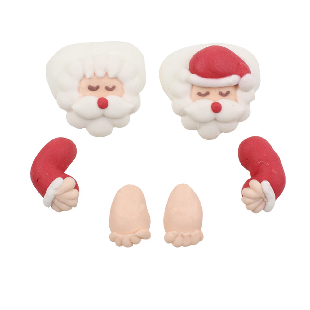X 24PCS SANTA CLAUS IN BED 14346