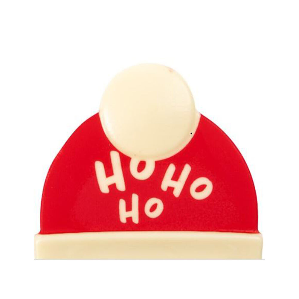 X40PC CAKE END CHRISTMAS HAT HO HO HO D8CM CHOCOLATE 14490