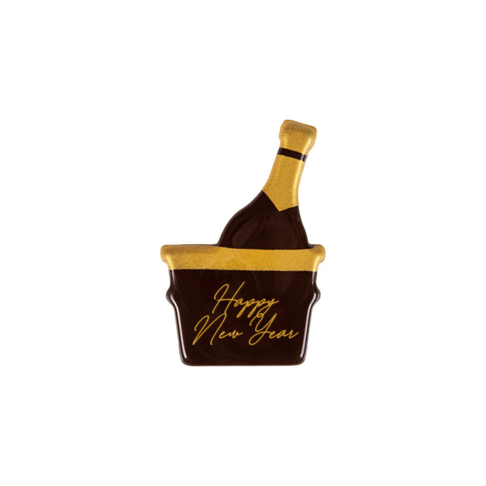 X120PC BOTTLE OF CHAMP. IN ICE BUCKET H.NEW YEAR L3,5X5,1CM