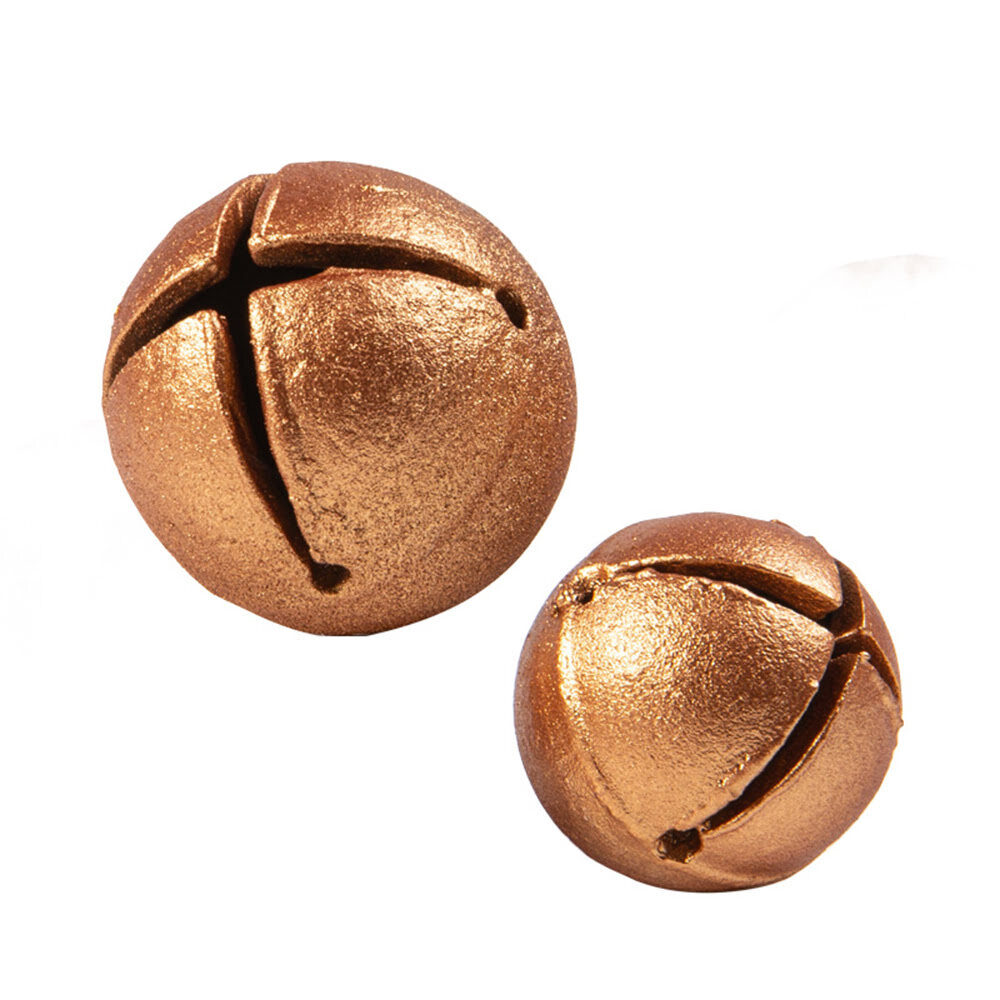 X86PC ASS. BALL JINGLE BELLS BRONZE D.2,2-2,8CM CHOC. 15298