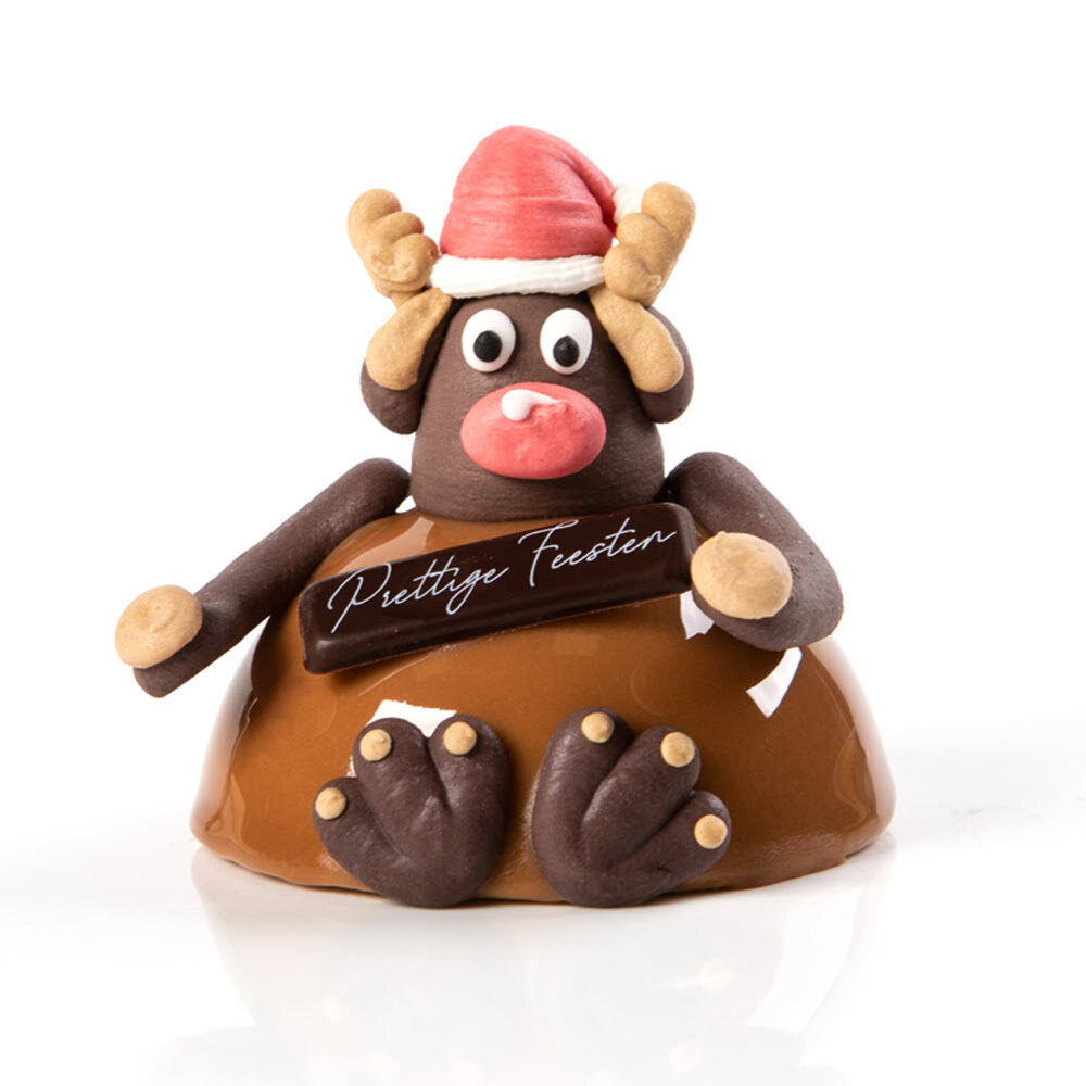 C/40PCS. ENSEMBLE RUDOLPH 3CM 15363