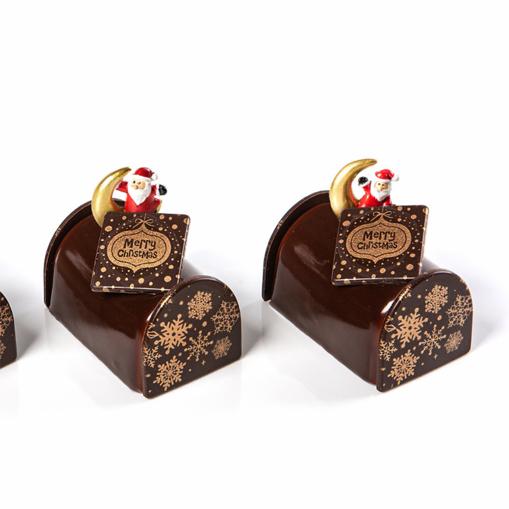 C/64PCS SANTA ON THE MOON 15410 3,5CM