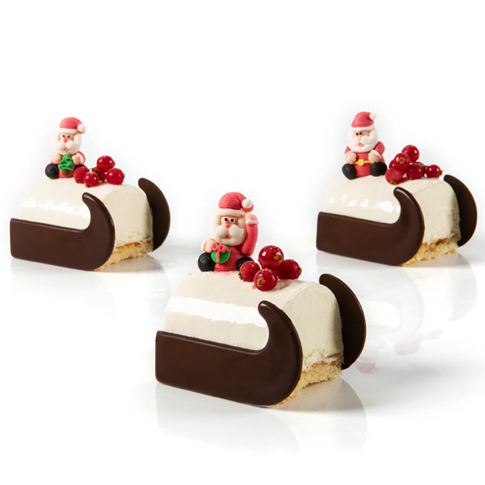 C/40PCS SITTING SANTA 3D 15808