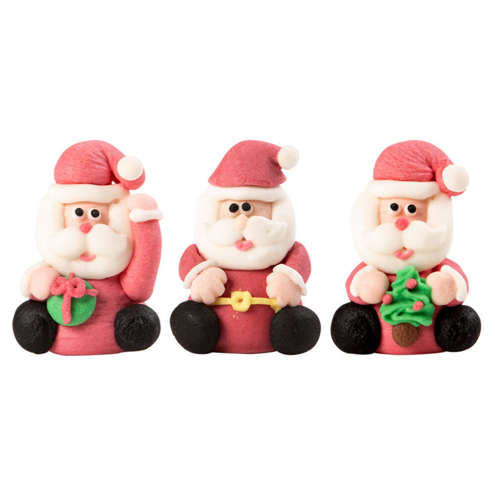 C/40PCS SITTING SANTA 3D 15808