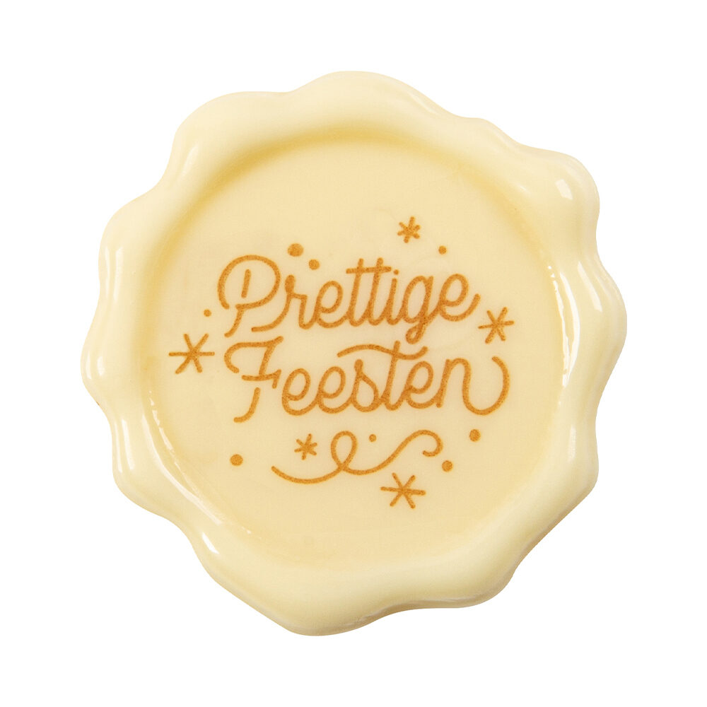 X120PC TAMPON PRETTIGE FEESTEN D.3,8CM CHOCOLAT BLANC 15811