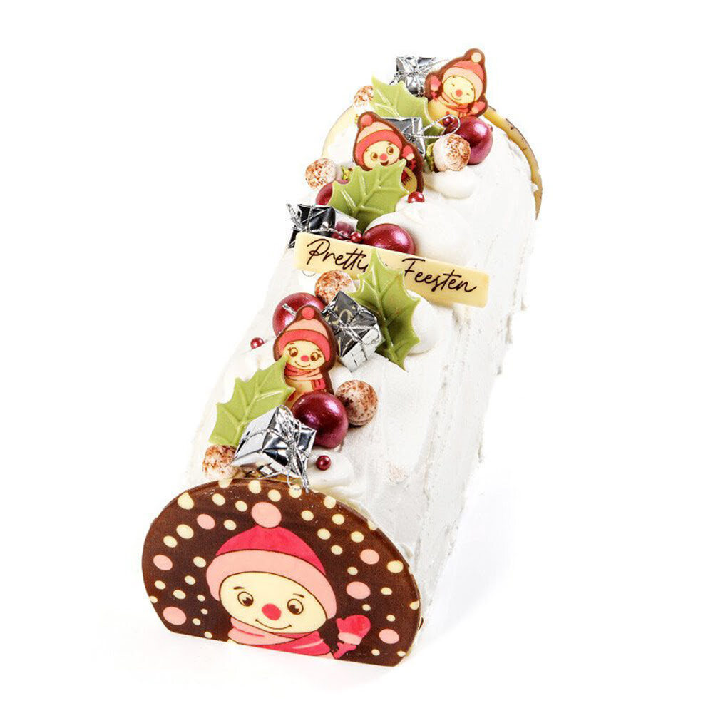 X120ST PLAATJE PRETTIGE FEESTEN L.8 X 1,5CM WITTE CHOC.15841