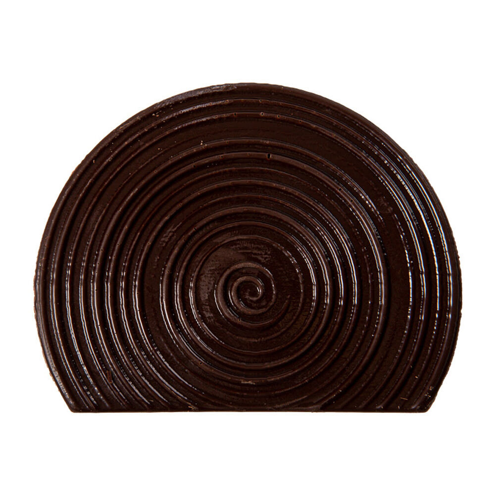 X40PC EMBOUT BUCHE TOURANT L10X8CM CHOCOLAT 15882