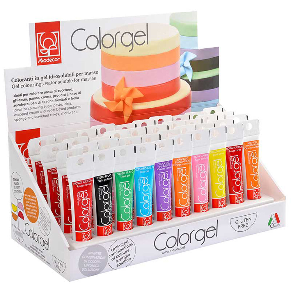 X40ST KLEURGEL ASSORTIMENT 20GR 23218