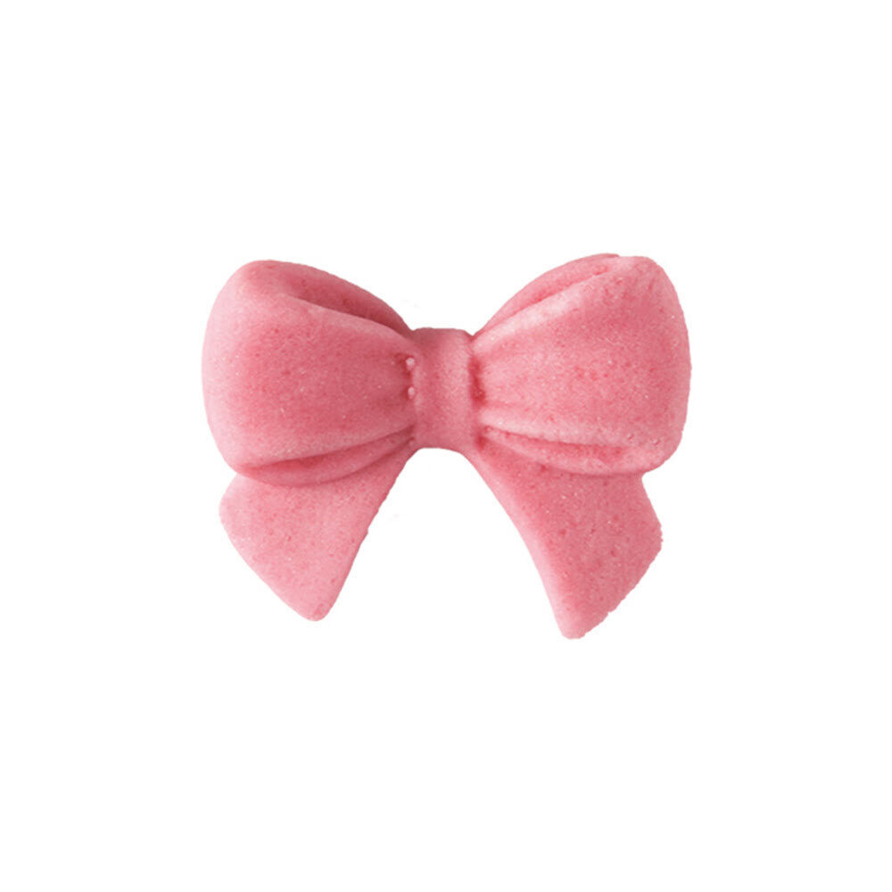 X100ST STRIKJE KLEIN ROZE L3X2CM SUGAR PASTE 24648
