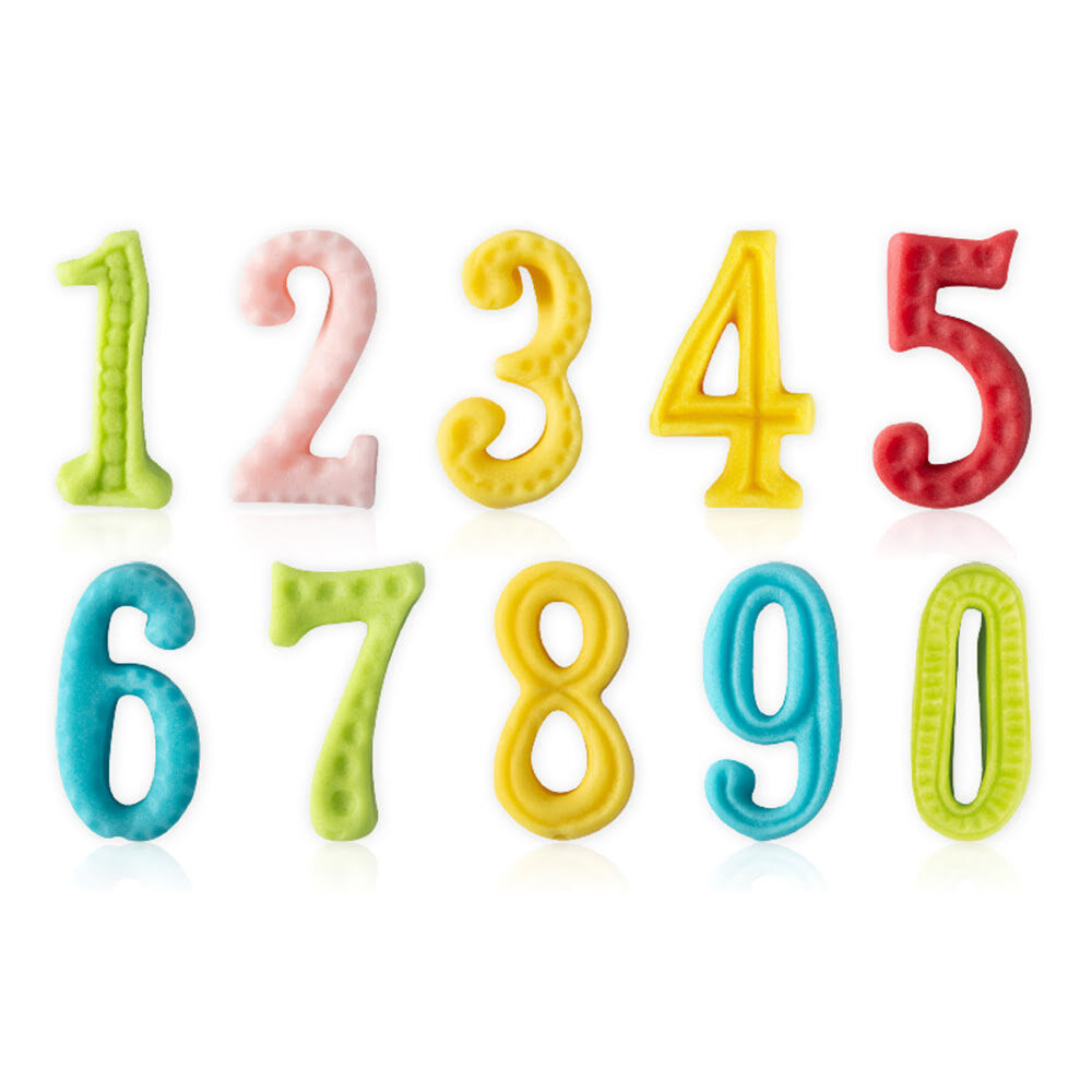 X50ST ASSORTIMENT CIJFERS H4CM SUGAR PASTE 24710