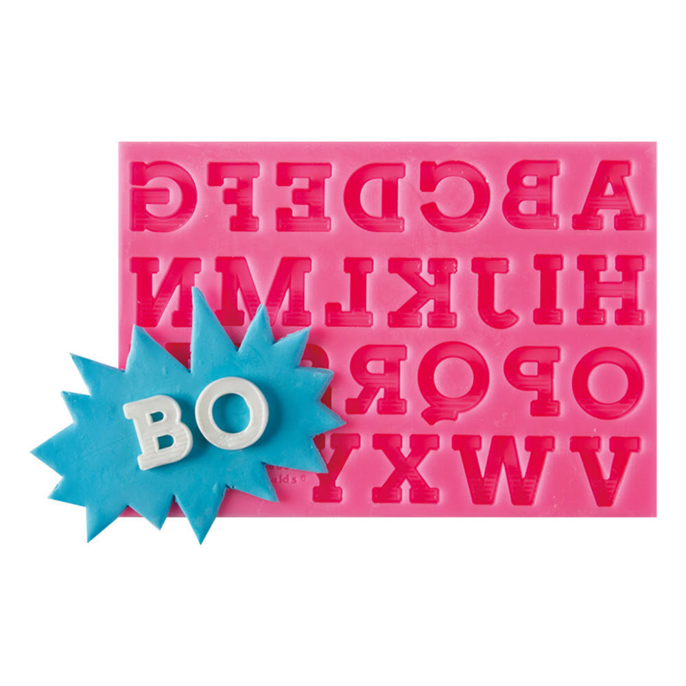 X1ST MOULE LETTERS H3CM SILICONE 30323