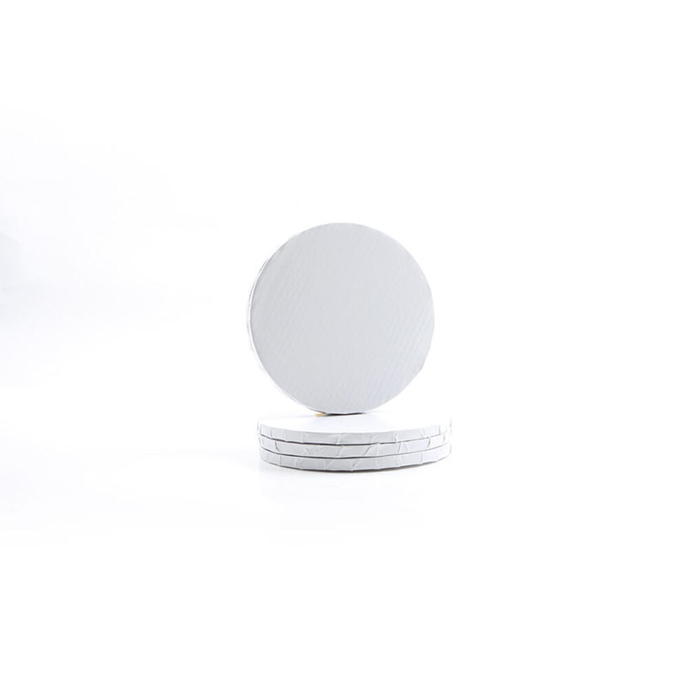 C/5ST.TAARTPLAAT WIT ROND 20CM 30362%