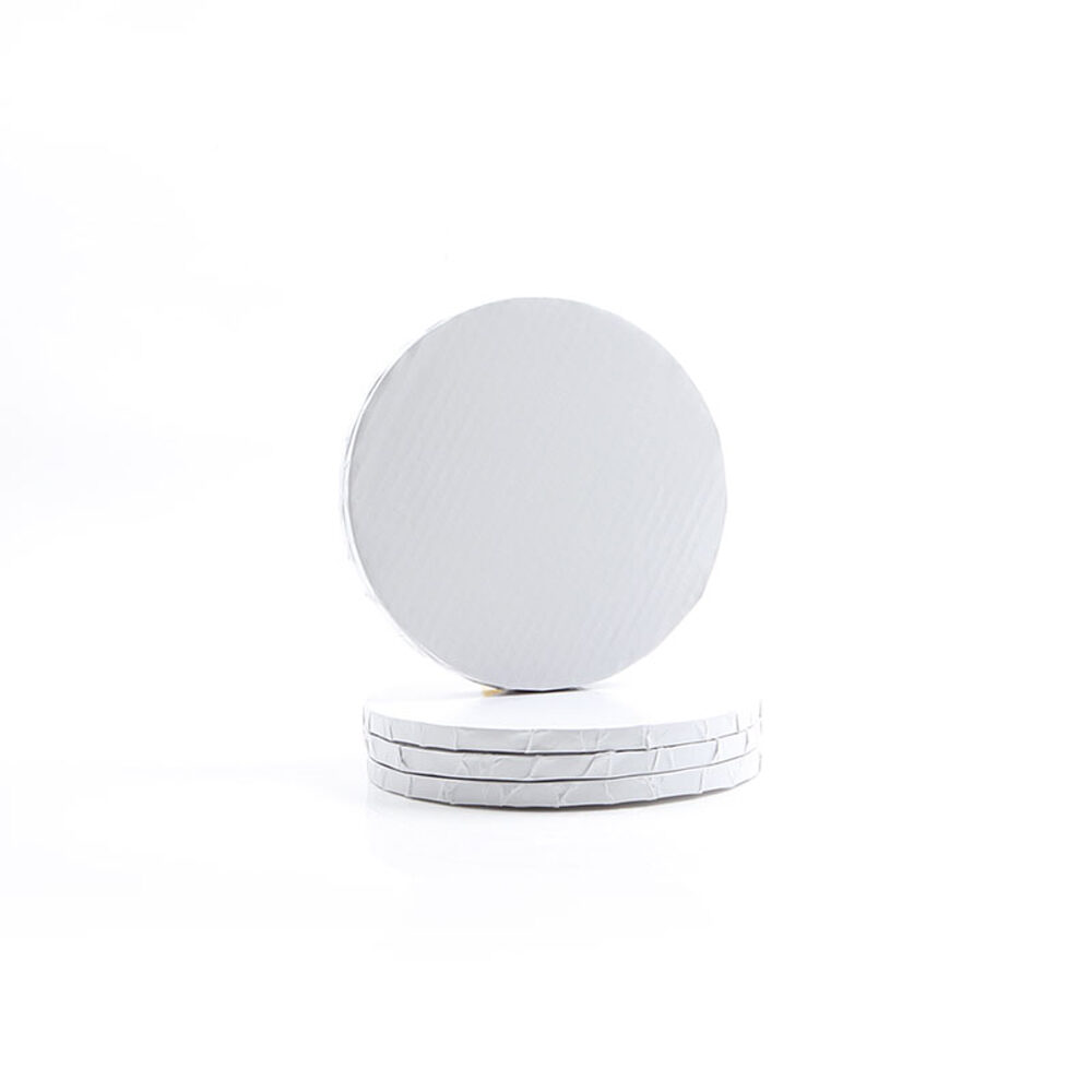 C/5ST.TAARTPLAAT WIT ROND 25CM  30364%