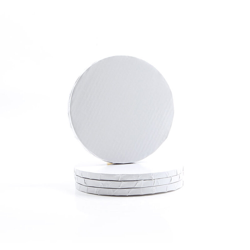 C/5ST.TAARTPLAAT WIT ROND 30CM  30368%