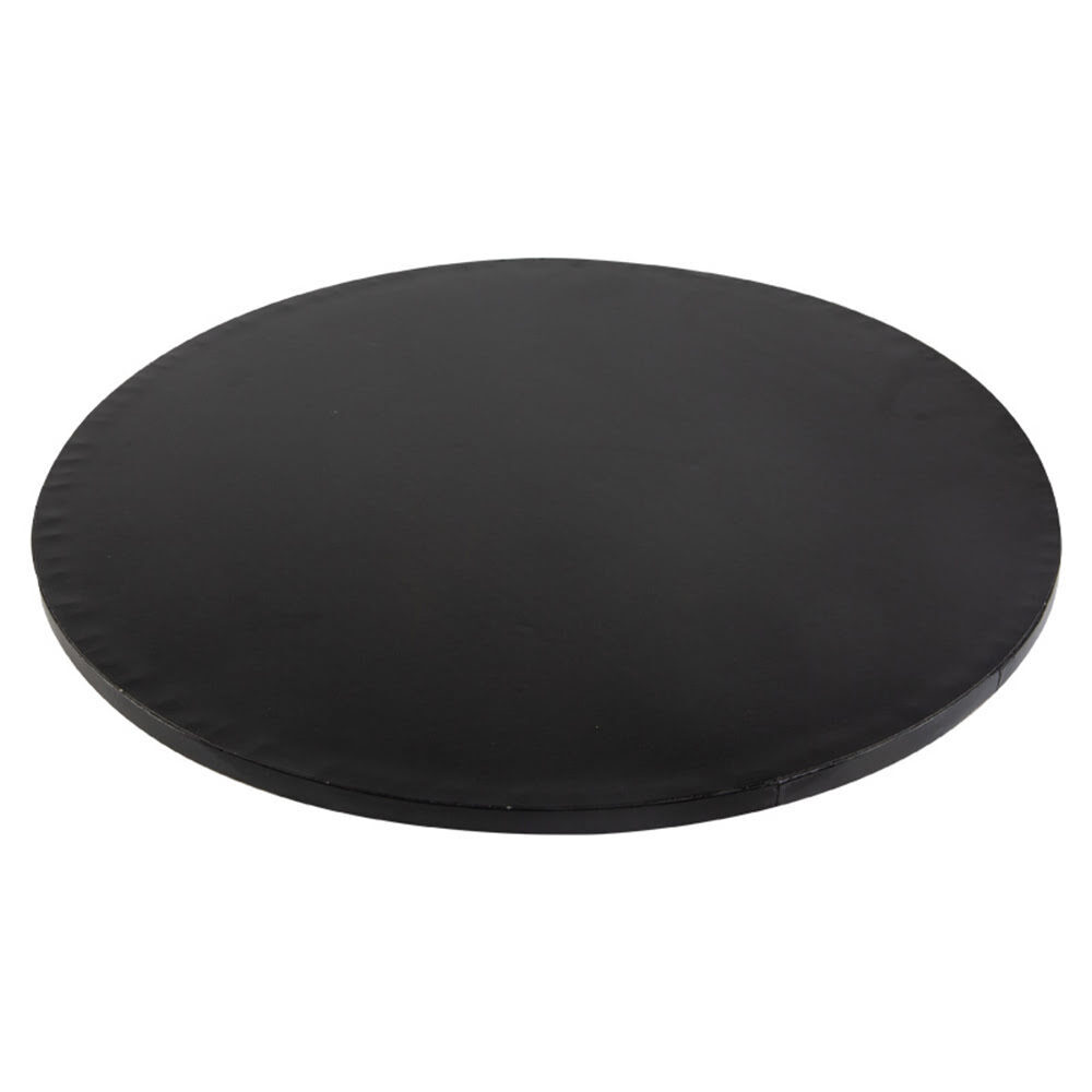 X5ST TAARTPLAAT ROND ZWART D.30CM KARTON 30442