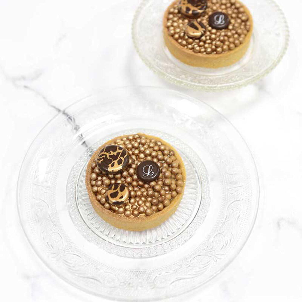 C/250PC SMALL ROUND SPOTS BRONZE DIAM. 2CM CHOCOLATE 32536