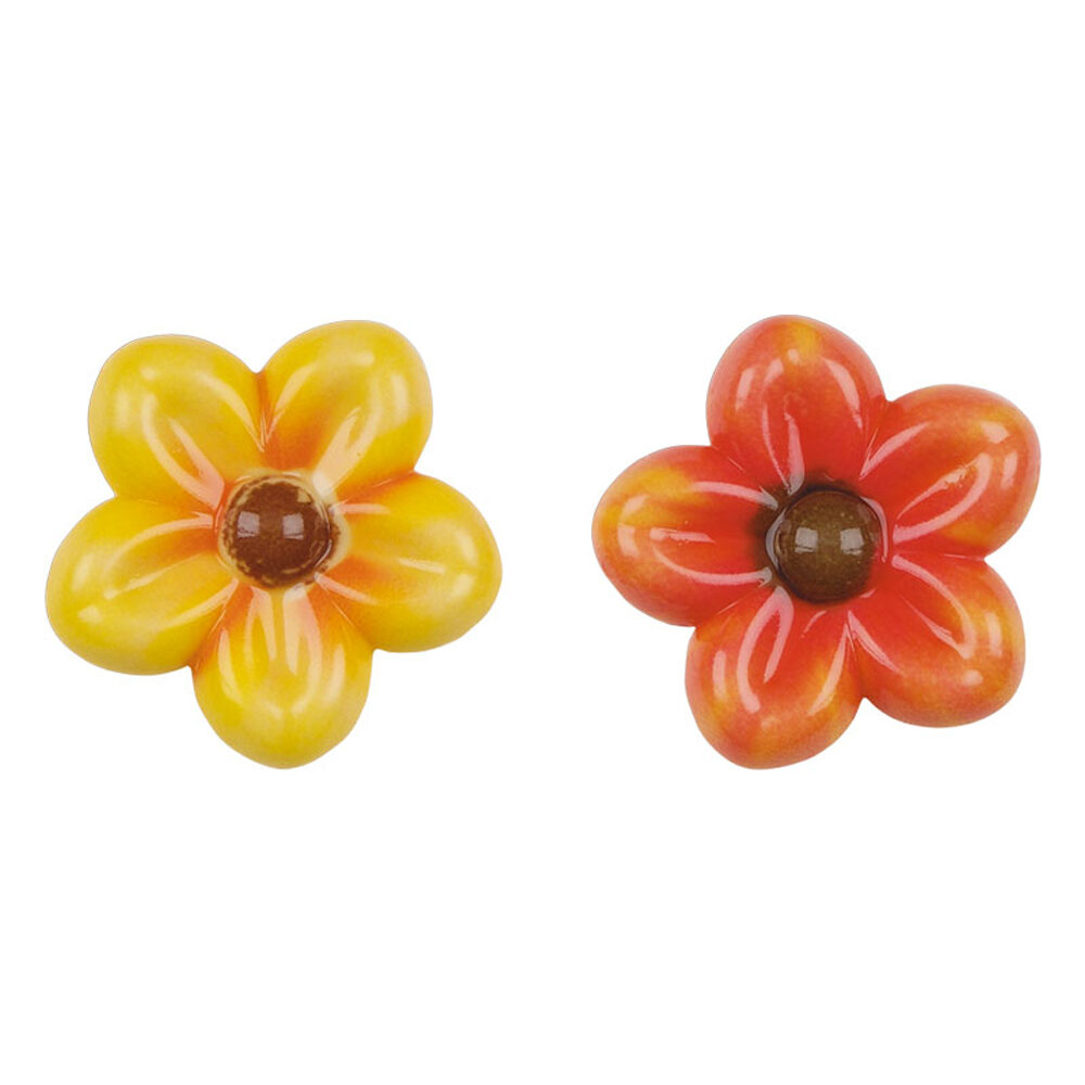C/ 24 PC. FLEUR EN CHOCOLAT 32600%