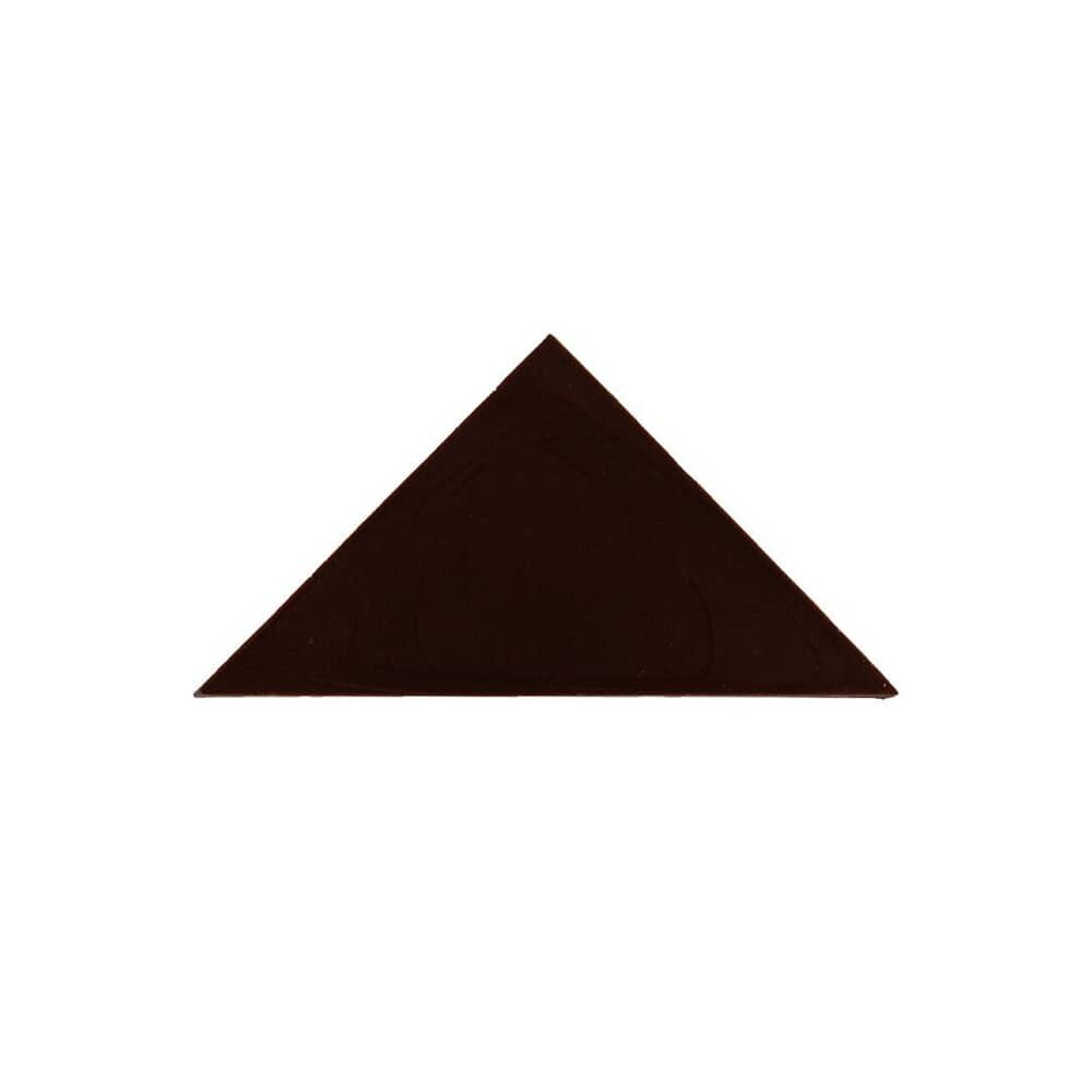 X240ST DRIEHOEK FONDANT L.4,5X4,5CM CHOCOLADE 32634