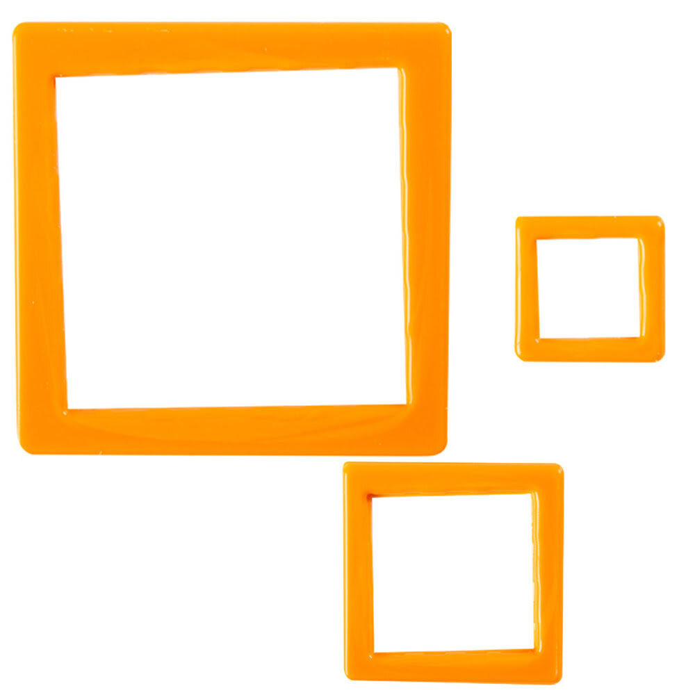 X59PC SET SQUARES ORANGE CHOCOLATE 34389