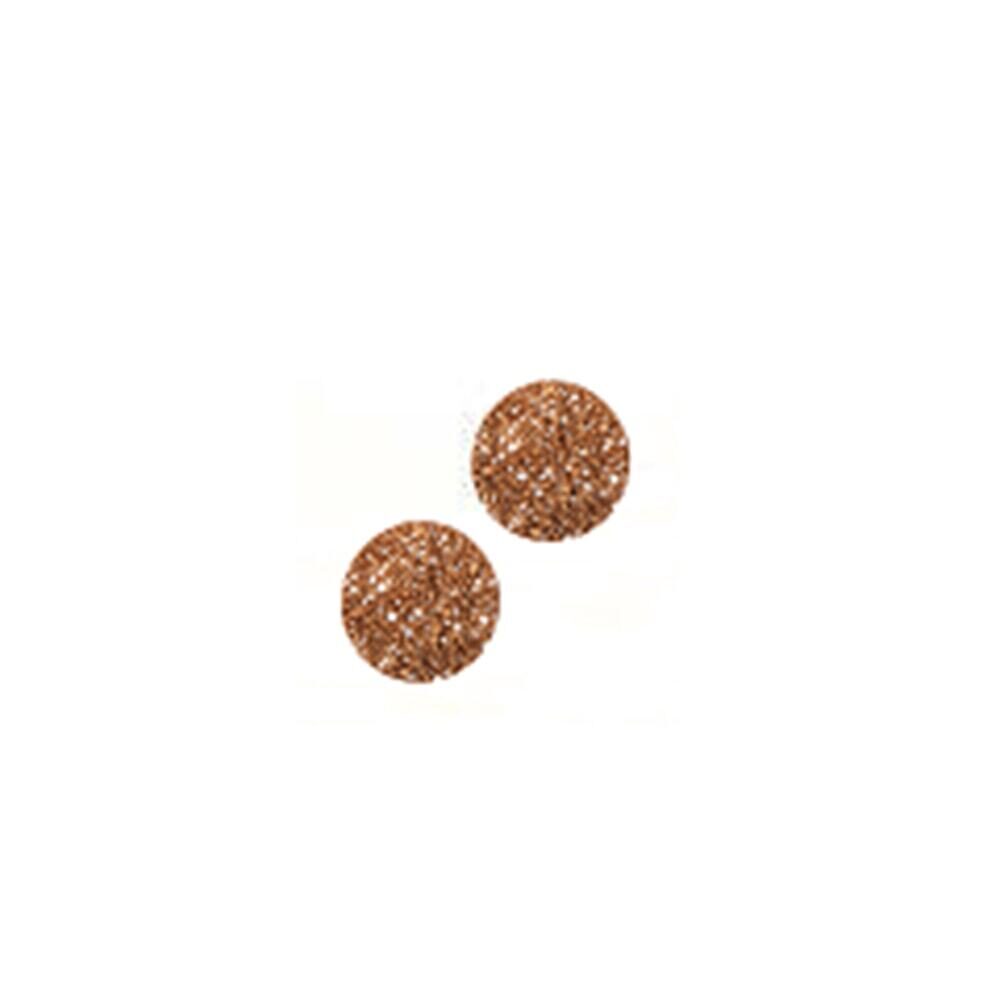 X75PC ROND AMBRE D.4CM CHOCOLAT 34392