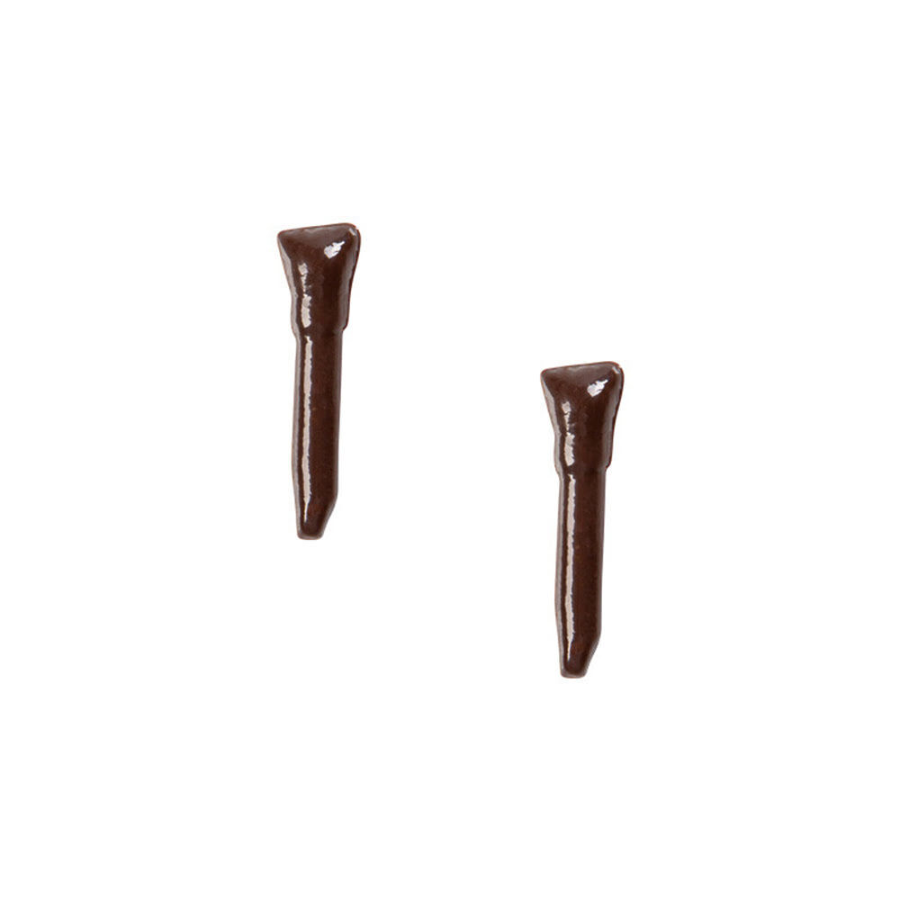 X480PC APPLE STROKE 2,8 X 0,7CM CHOCOLATE 34402